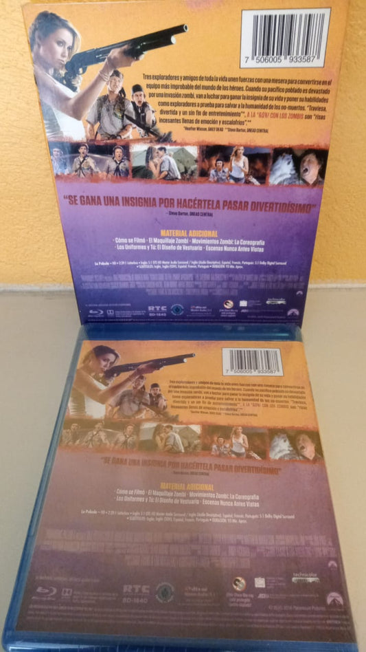 A la *&$%! con los zombis. Bluray nuevo. tienda de discos en méxico formato muerto