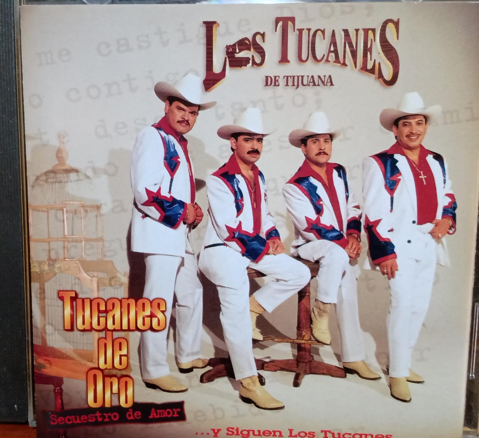 Tucanes de Oro... Secuestro de Amor (CD) Tucanes de Tijuana. Buen estado. tienda de discos en méxico formato muerto