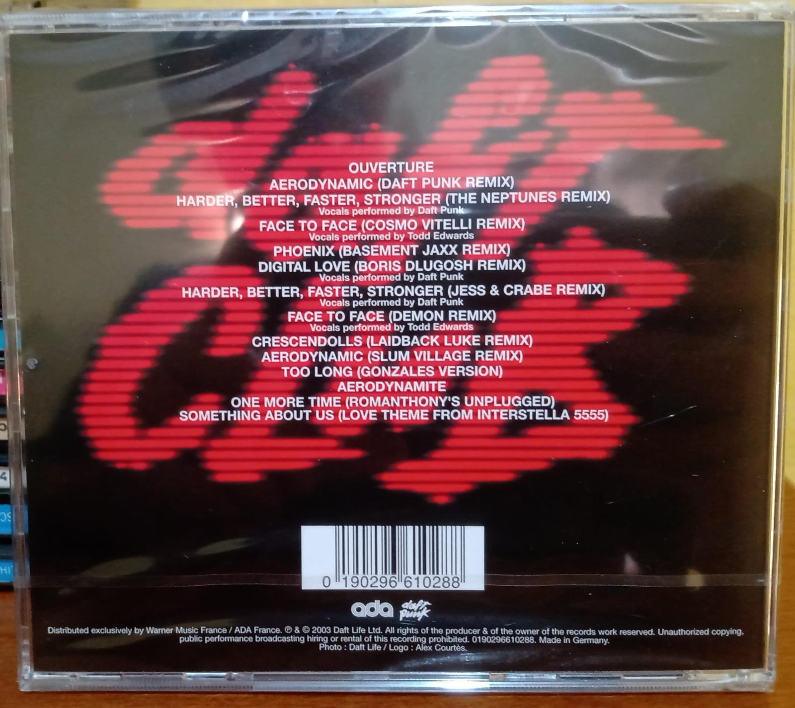 DAFT CLUB — CD IMPORTADO (NUEVO Y SELLADO). Daft Punk. tienda de discos en méxico formato muerto