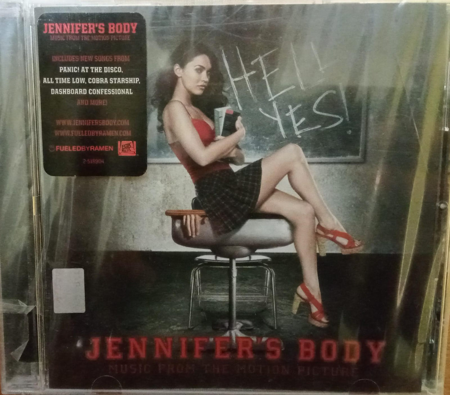 Various – Jennifer's Body (Music From The Motion Picture. Cd nuevo. tienda de discos en méxico formato muerto