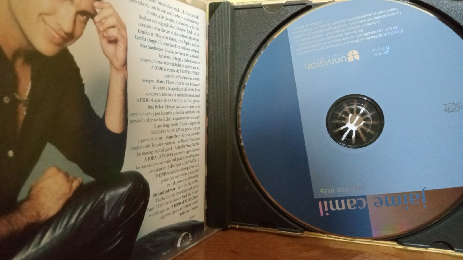 Jaime Camil – Una Vez Más. Cd en buen estado. tienda de discos en méxico formato muerto
