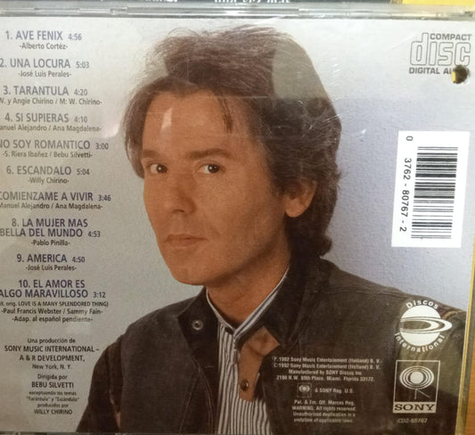 Raphael – Ave Fénix. Cd en buen estado. tienda de discso en méxico formato muerto