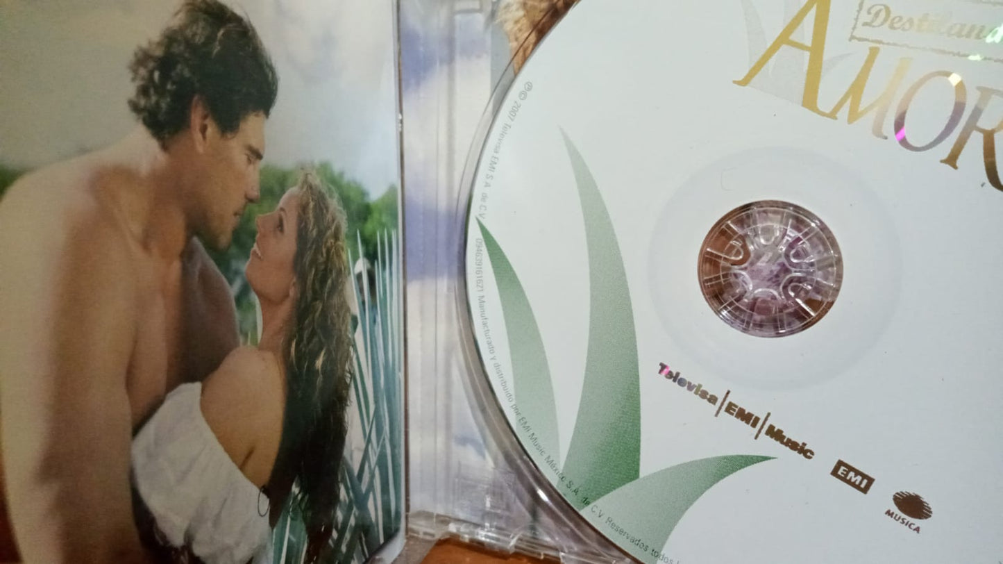 Varios – Destilando Amor. Cd en buen estado. tienda de discos en mñexico formato muerto