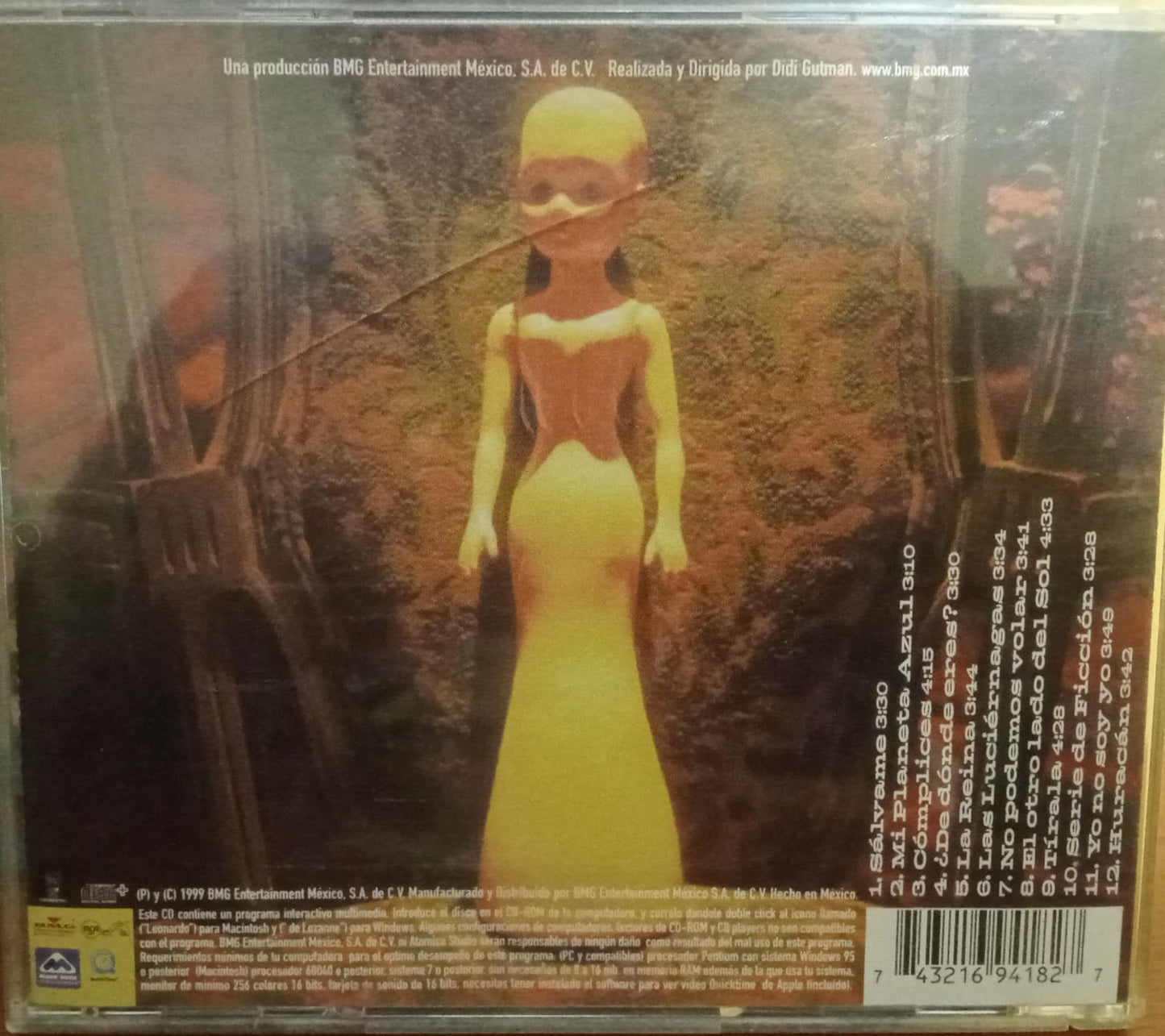 Leonardo De Lozanne – Series De Ficción. Cd en buen estado. tienda de discos en méxico formato muerto