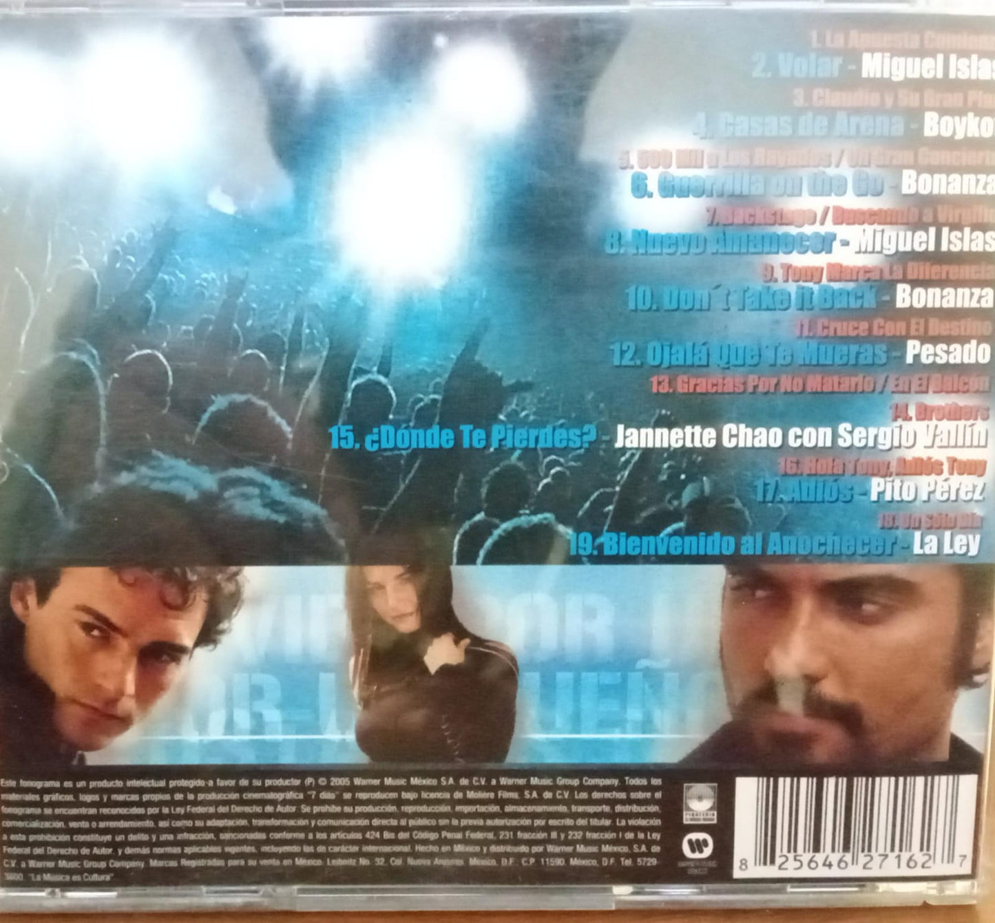 Varios – 7 Días. Cd en buen estado.