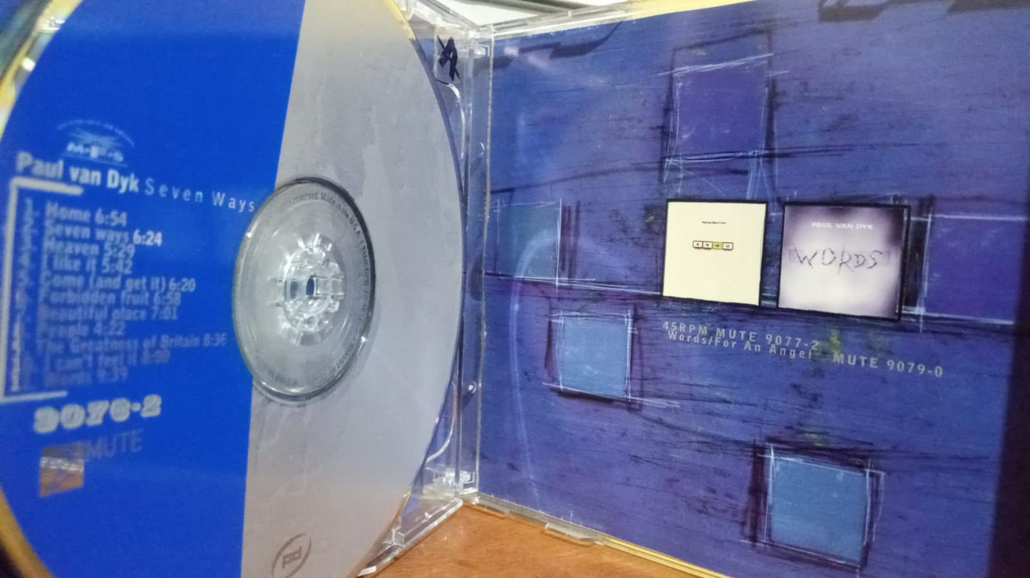 Paul van Dyk – Seven Ways. Cd doble buen estado. tienda de discos en méxico formato muerto