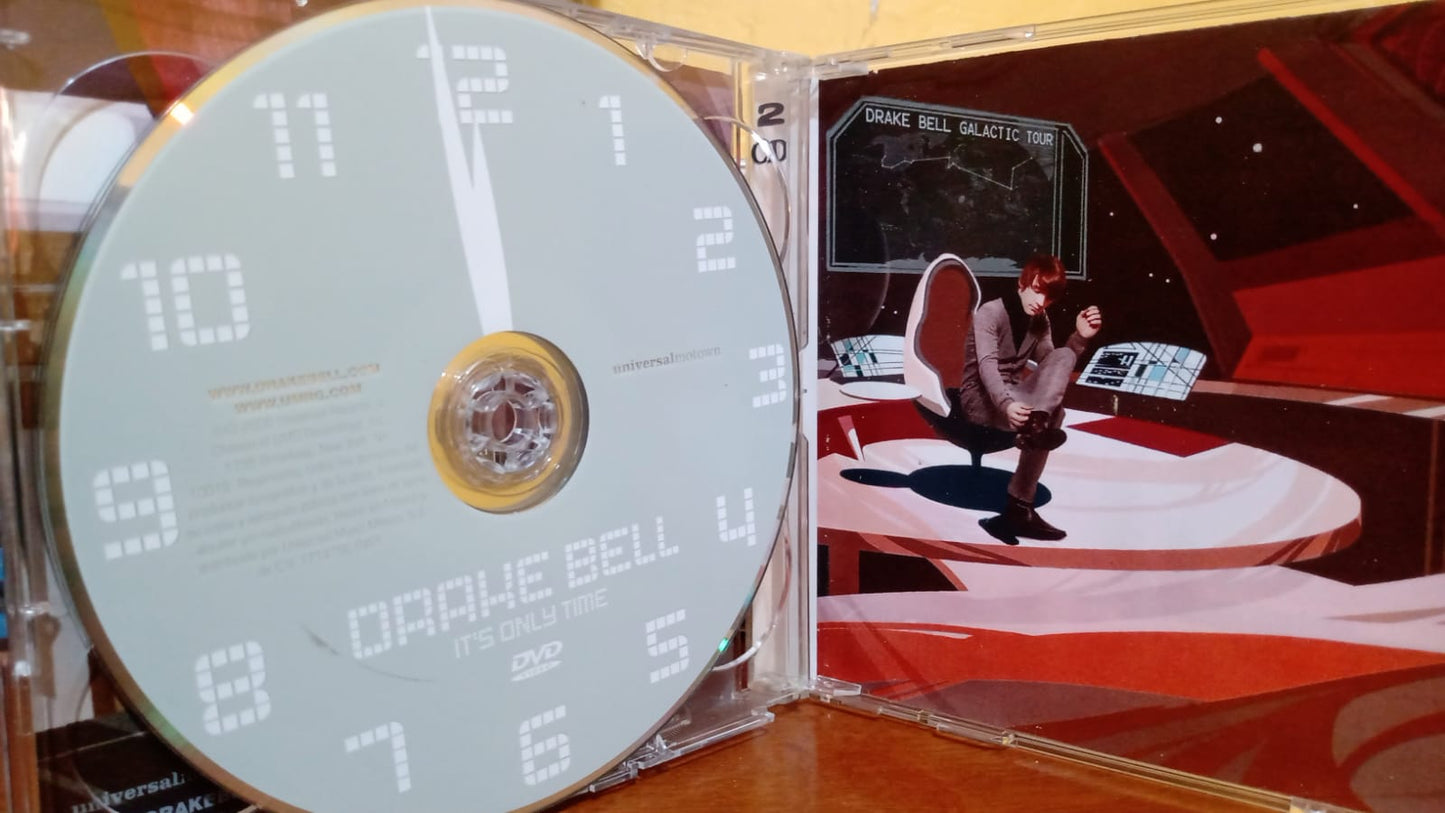 Drake Bell – It's Only Time. CD doble en buen estado. tienda de discos en méxico formato muerto