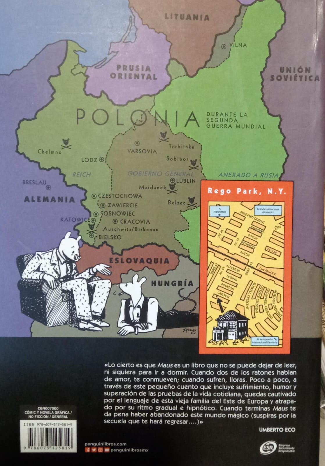 Maus. Pasta blanda. Art Spiegelman. Libro excelente estado. tienda de discos en méxico formato muerto