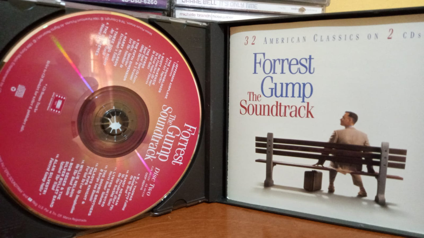Varios – Forrest Gump (The Soundtrack). Cd doble en buen estado.