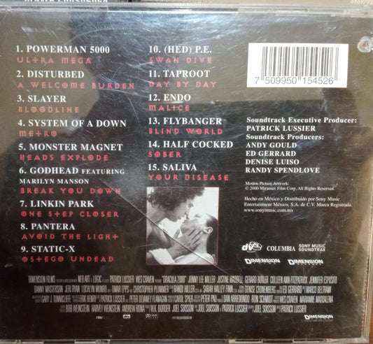 Varios – Drácula 2000. Cd en buen estado. tienda de discso en méxico formato muerto