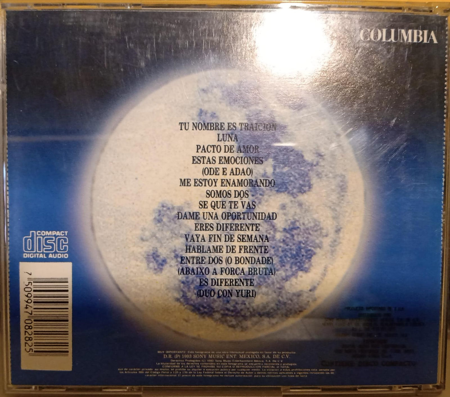 Ana Gabriel – Luna. CD en buen estado. tienda de discso en méxico formato muerto