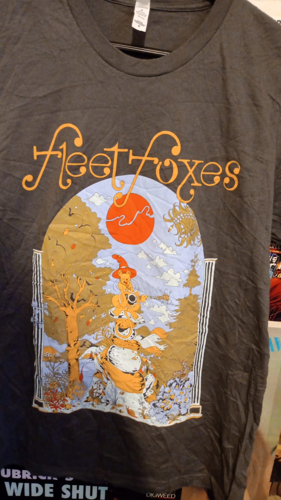 Cat Strum. Fleet Foxes. Playera. tienda de discos y playeras en méxico formato muerto