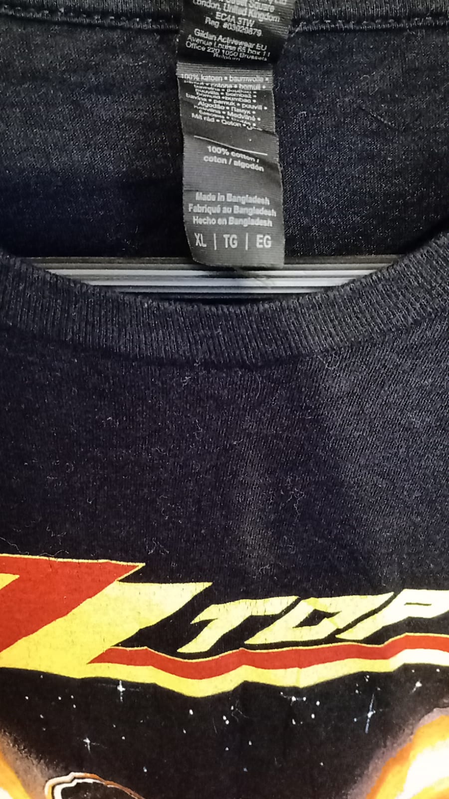 ZZ Top Eliminator. Playera.tienda de discos y playeras en méxico formato muerto