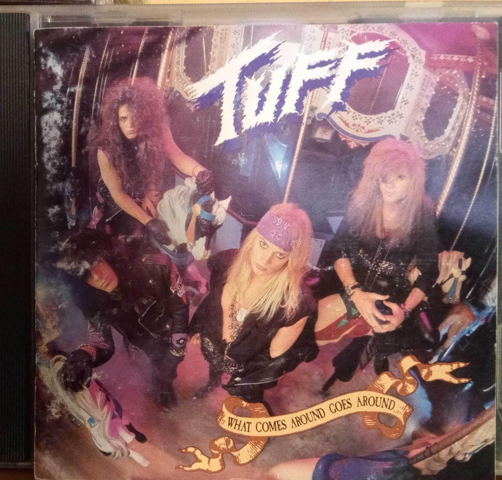 Tuff – What Comes Around Goes Around. Cd importado. Leves marcas de uso que no afectan su reproducción. tienda de discos en méxico formato muerto