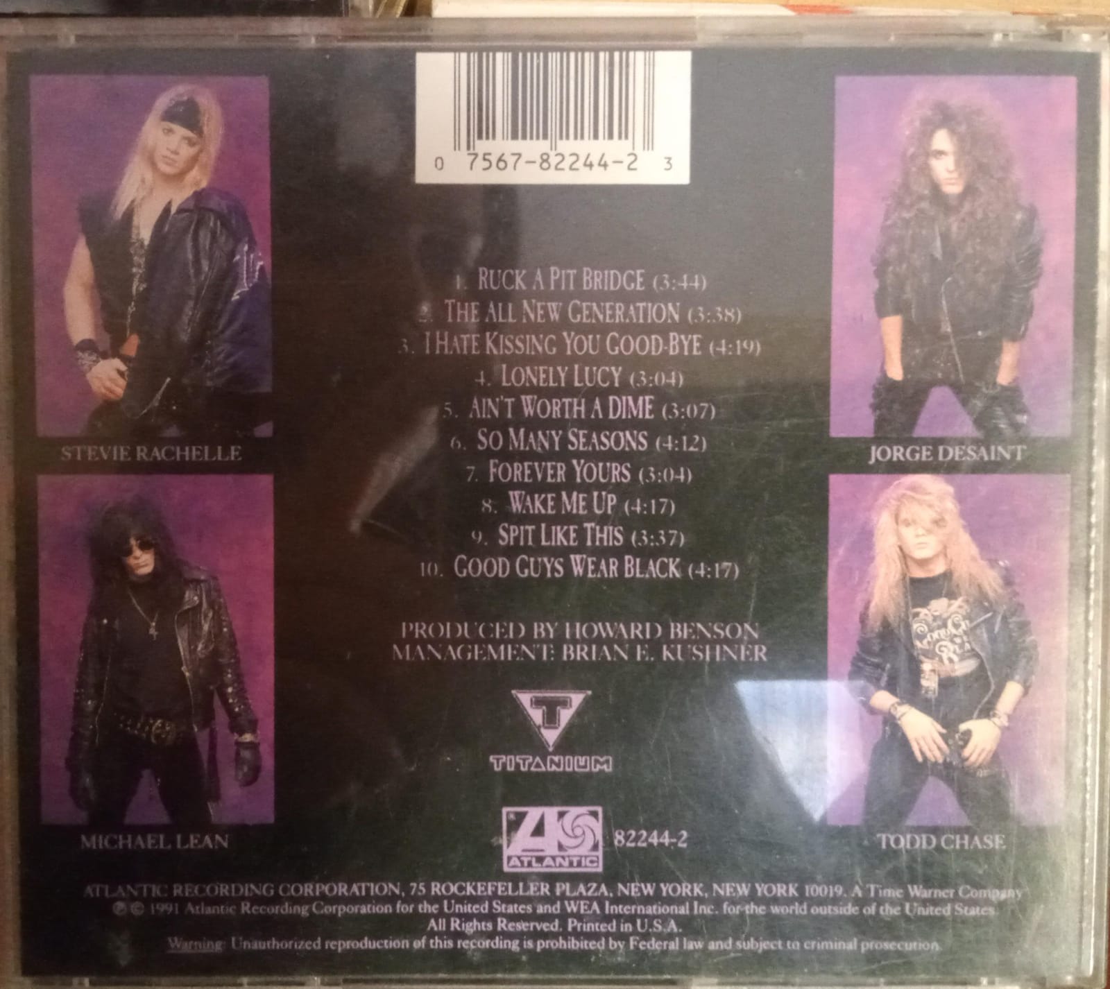 Tuff – What Comes Around Goes Around. Cd importado. Leves marcas de uso que no afectan su reproducción. tienda de discos en méxico formato muerto