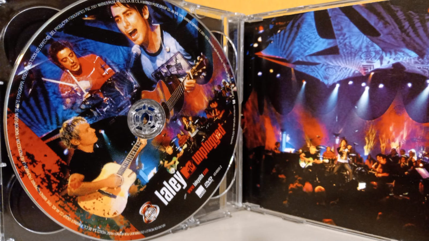 La Ley – MTV Unplugged. Cd y DVD en buen estado. tienda de discso en méxico formato muerto