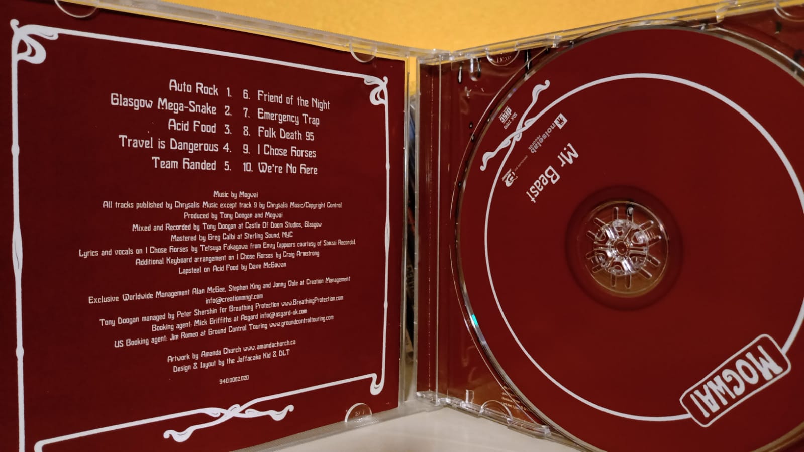 Mogwai – Mr. Beast. CD importado en buen estado. tienda de discos en méxico formato muerto