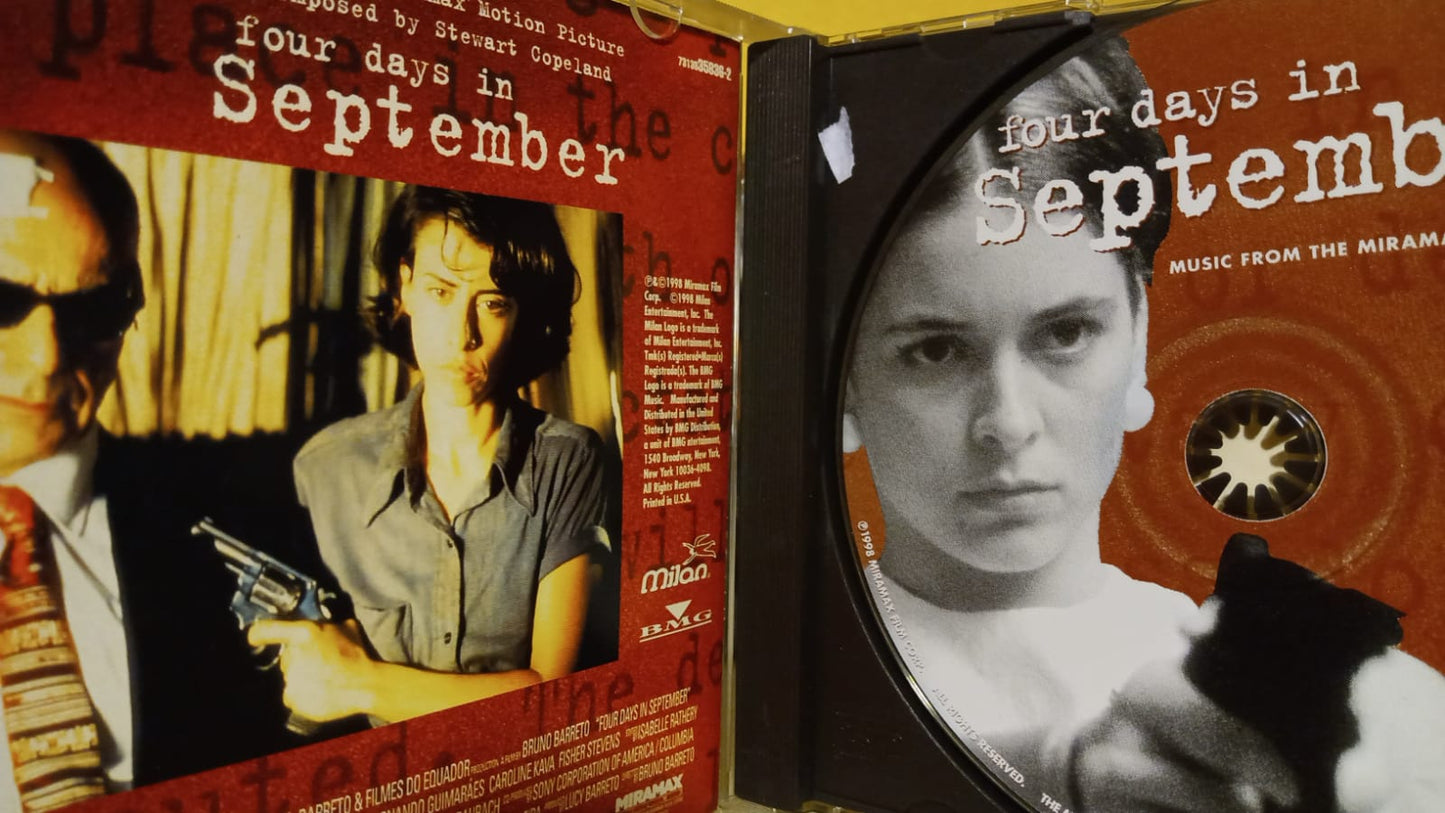 Stewart Copeland – Four Days In September. Cd en buen estado. tienda de discso en méxico formato muerto