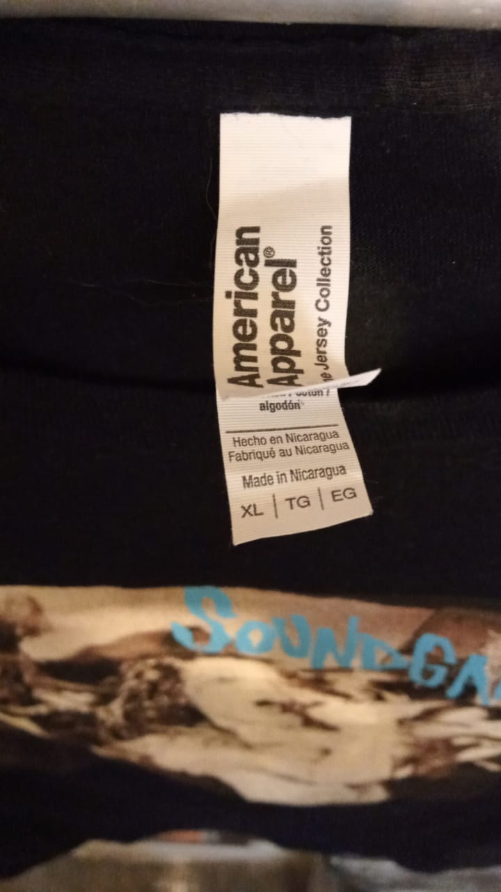 Soundgarden. Screaming Life. Playera. tienda de discos playeras y películas en méxico 