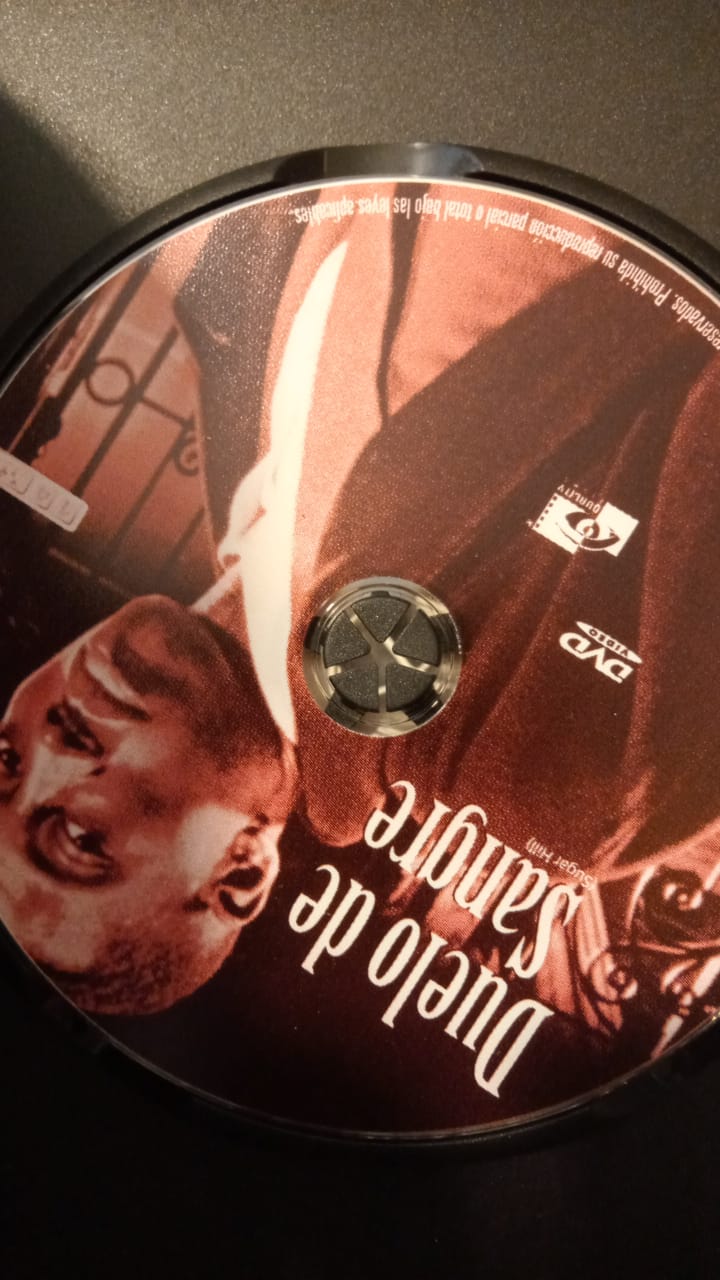 Duelo de sangre. DVD en buen estado. tienda de discos en méxico formato muerto