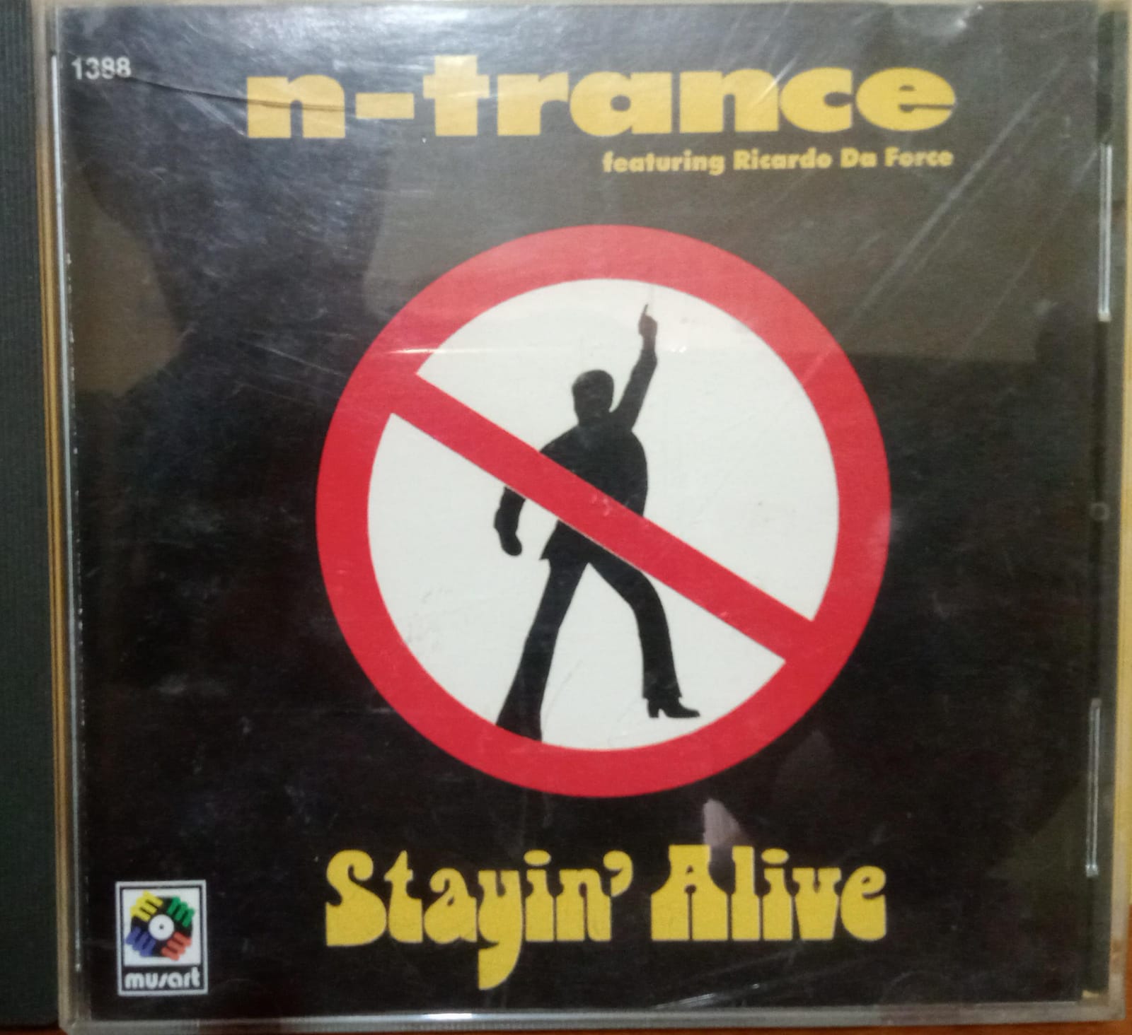N-Trance Featuring Ricardo Da Force – Stayin' Alive. tienda de discos en méxico formato muerto