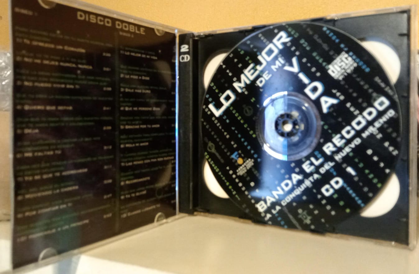 Banda El Recodo De Cruz Lizárraga – Lo Mejor De Mi Vida. Cd doble en buen estado.