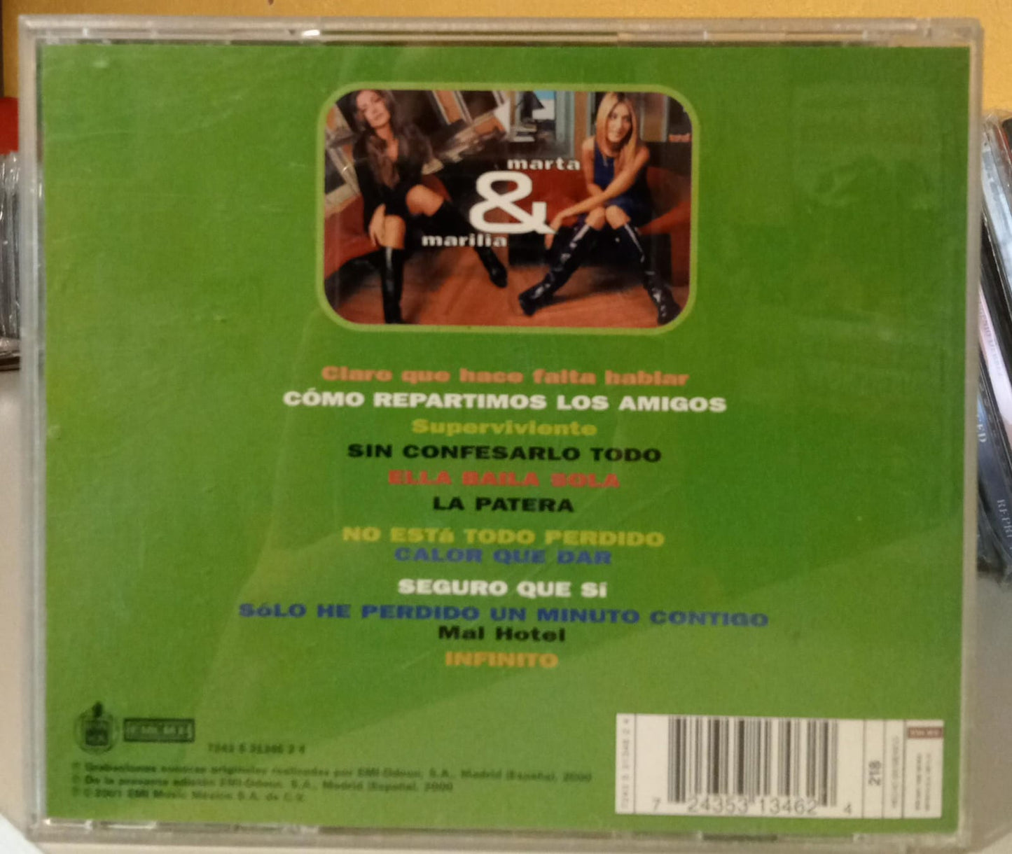 Ella Baila Sola – Marta & Marilia. Cd. tienda de discos en méxico formato muerto