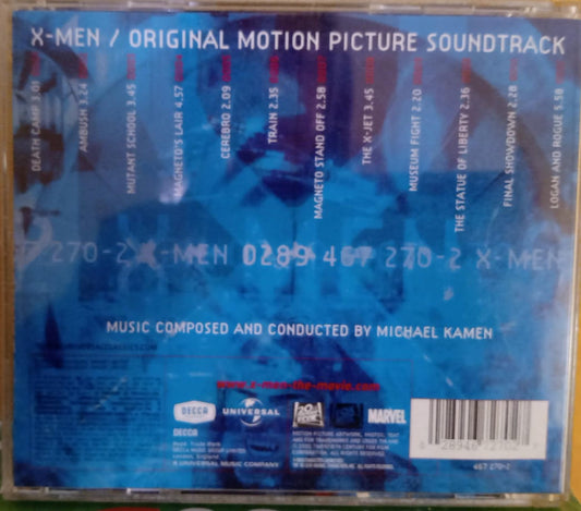 Michael K-Men – X-Men (Original Motion Picture Soundtrack). Cd. tenda de discos en méxico formato muerto