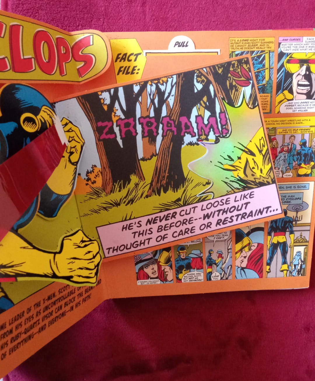 X-Men Pop-Up. Libro.