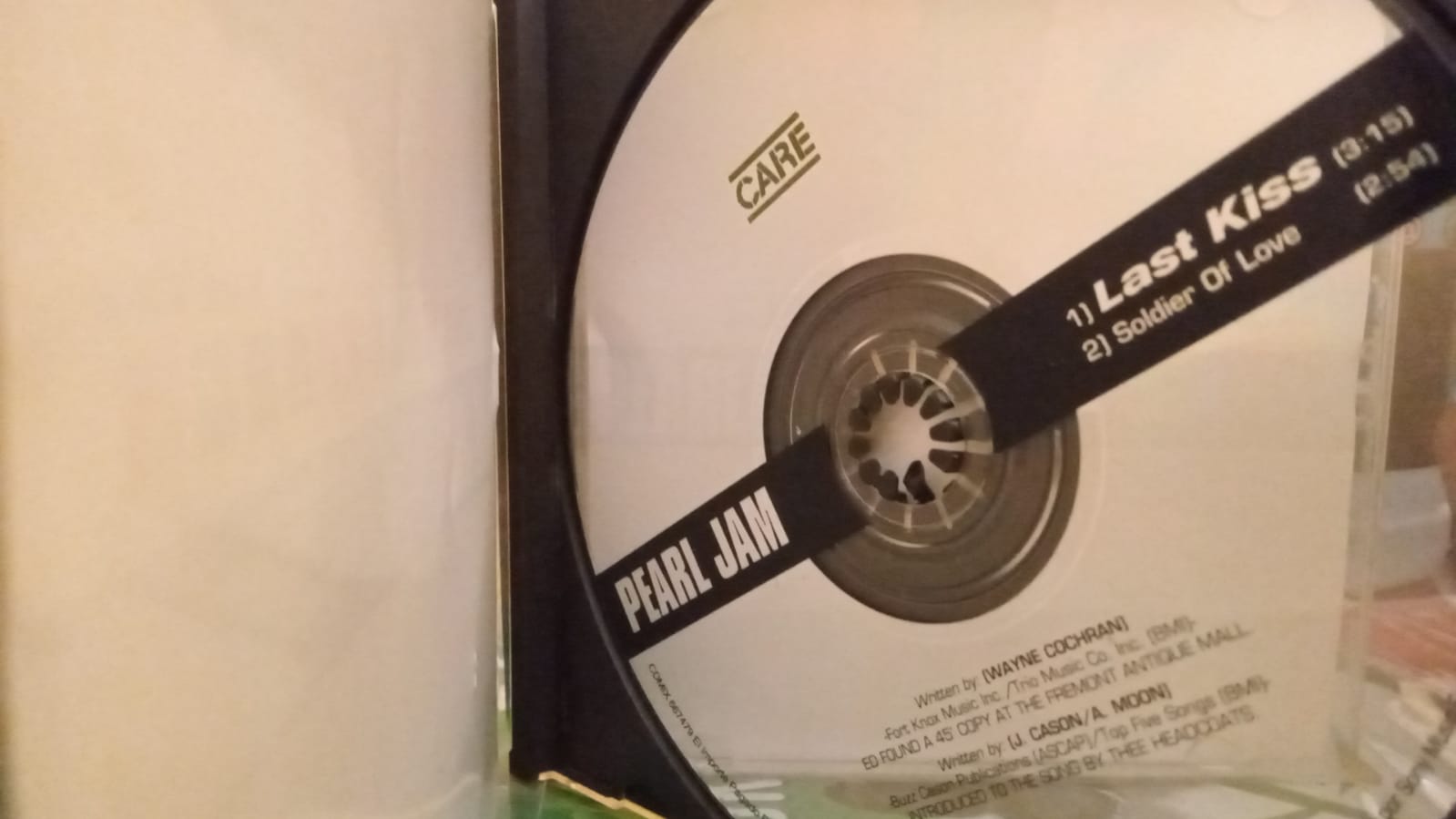 Pearl Jam – Last Kiss. Cd buen estado. tienda de discos en méxico formato muerto