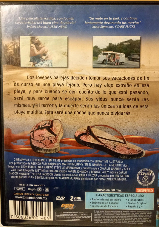 En El Umbral De La Muerte. Dvd. tienda de discos en méxico formato muerto