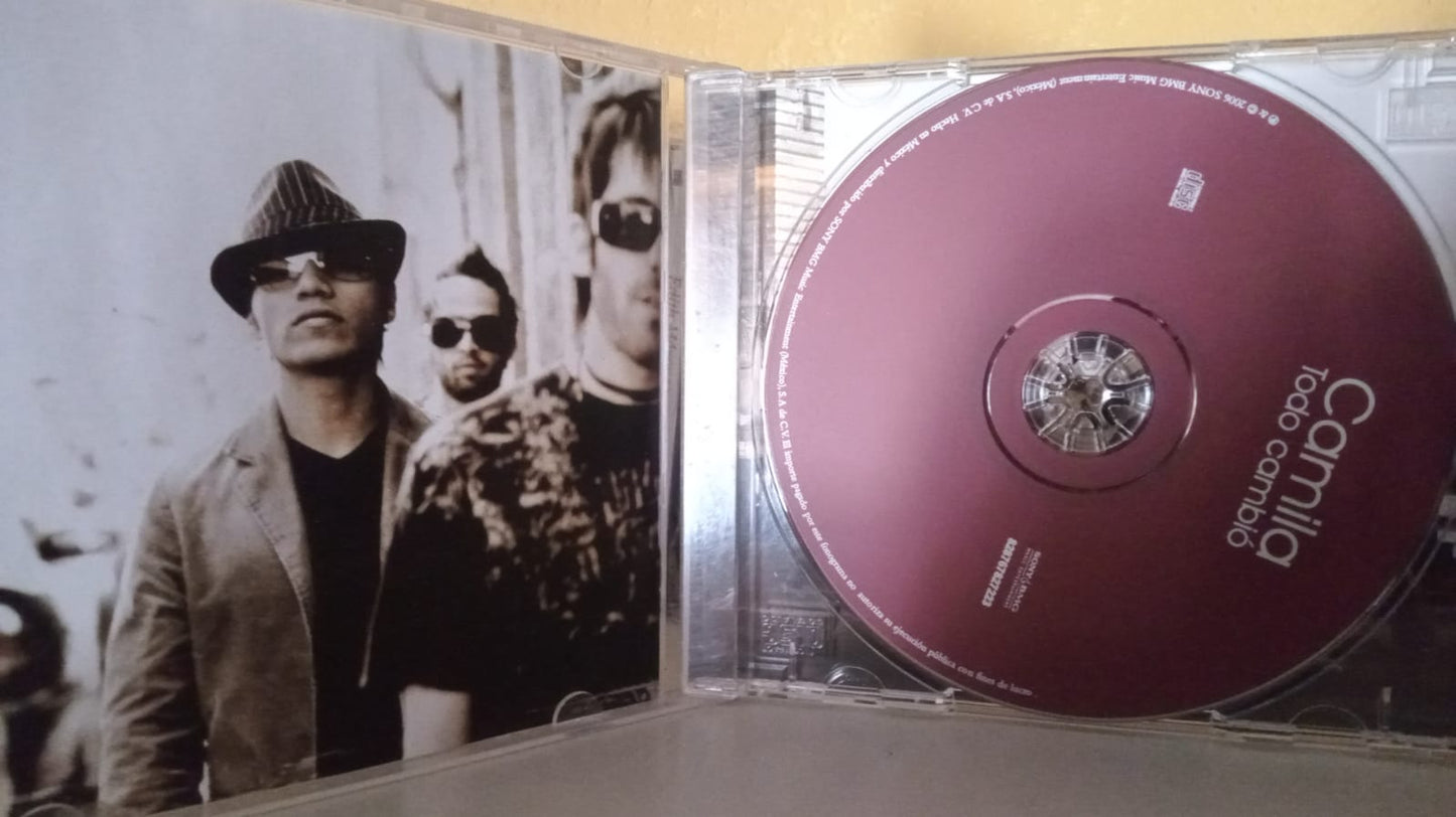 Camila – Todo Cambió, Cd en buen estado. tienda de discos ne méxico formato muerto