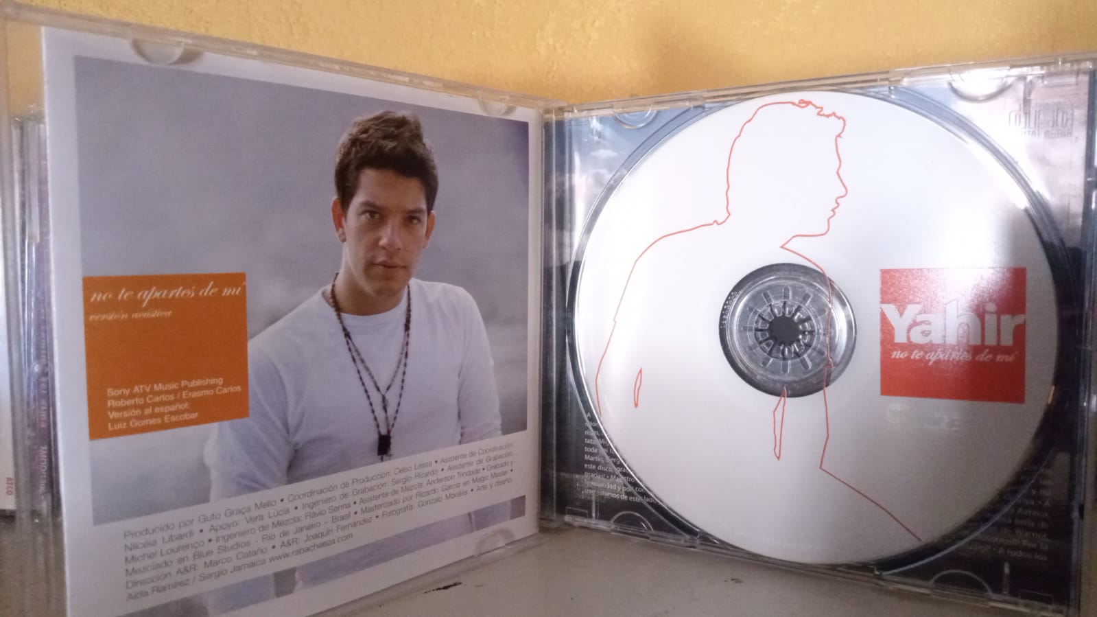 Yahir – No Te Apartes De Mí. Cd en buen estado. tienda de discos en méxico formato muerto