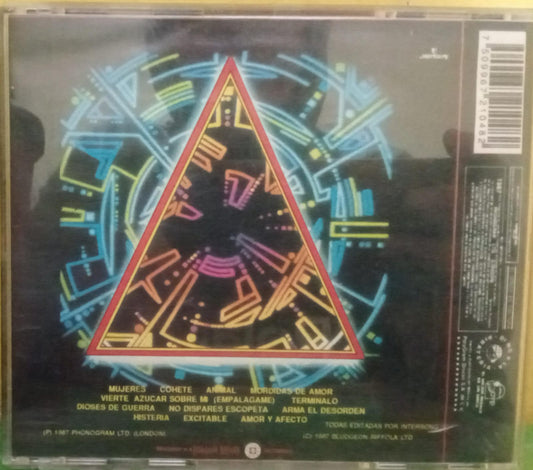 Def Leppard – Hysteria. CD en buen estado. tienda de discso en méxico formato muerto