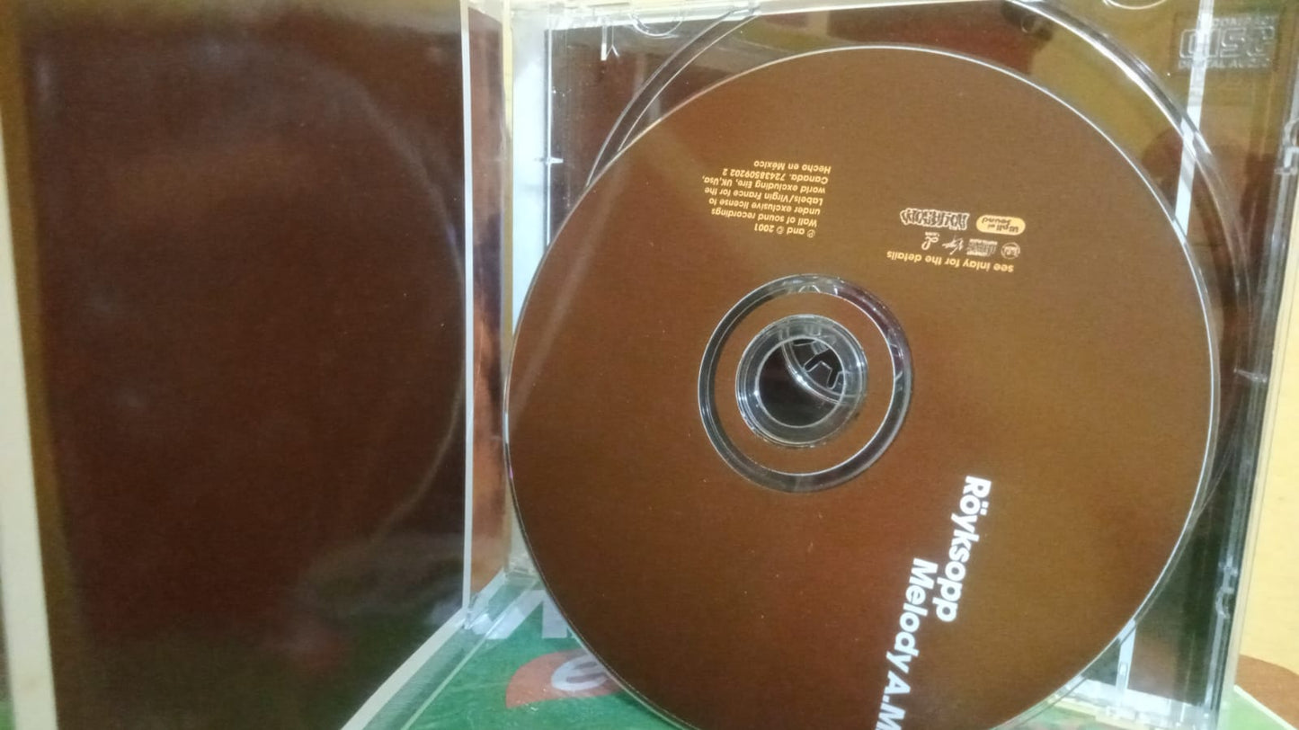  Röyksopp – Melody A.M. (CD). Buen estado.  tienda de discos en méxico formato muerto