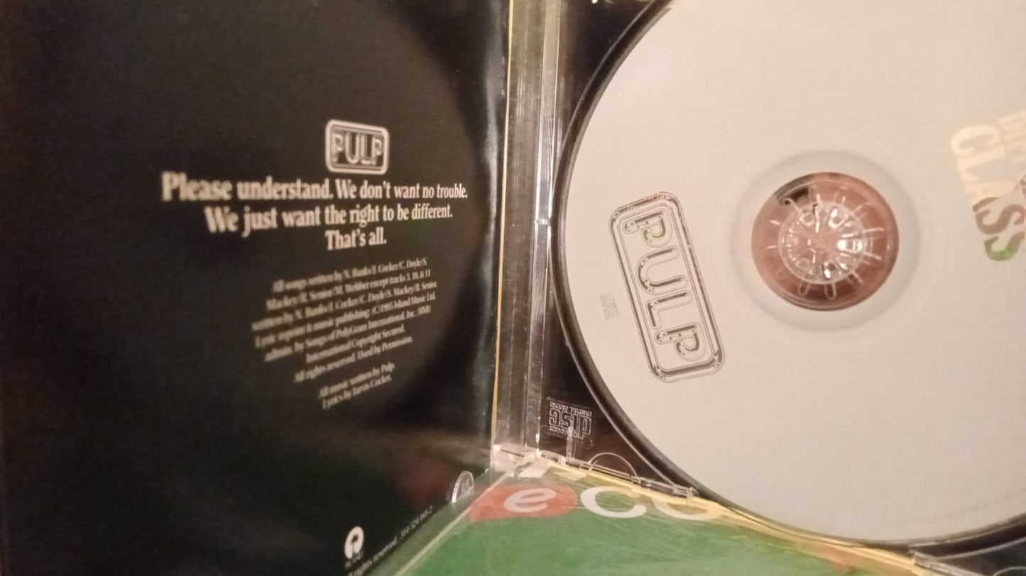 Pulp – Different Class (CD Importado). tienda de discos en méxico formato muerto