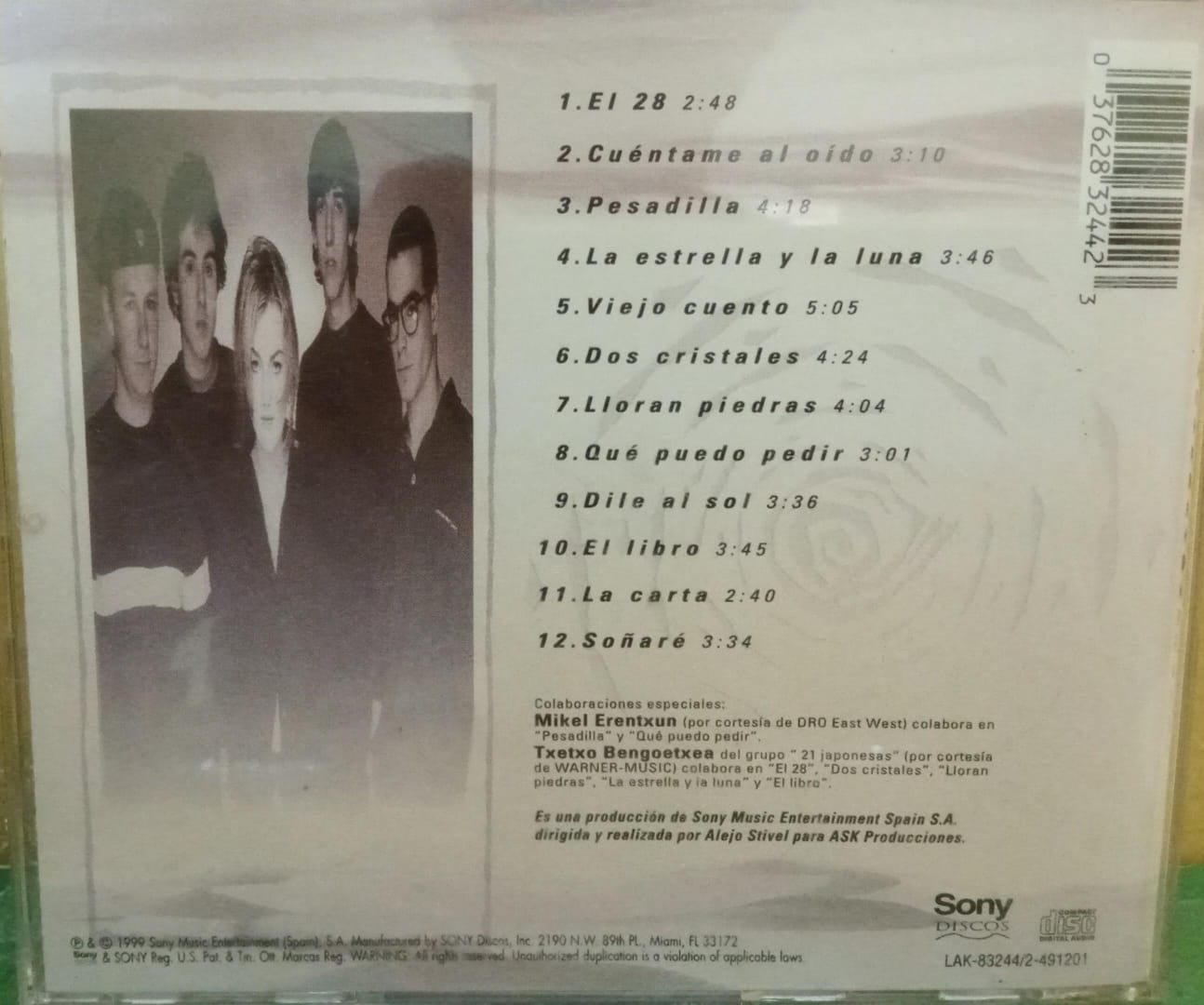 La Oreja De Van Gogh – Dile Al Sol. Cd en buen estado. tienda de discos en méxico formato muerto