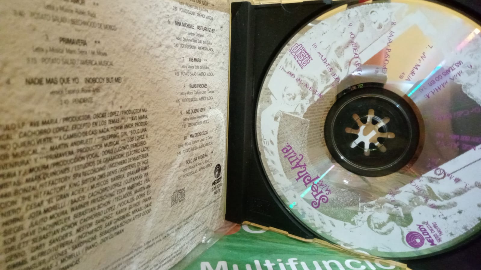 Stephanie Salas – Ave Maria. Cd en buen estado. tienda de discos en méxico formato muerto
