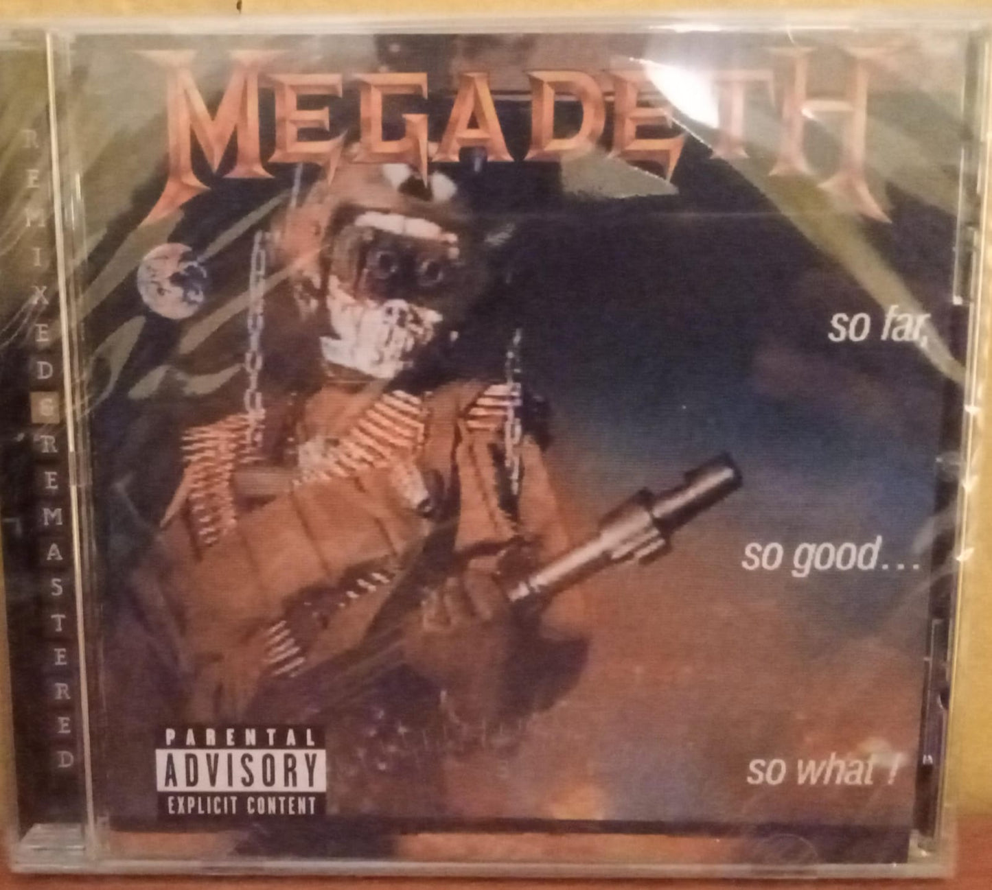 Megadeth – So Far, So Good...So What!. Cd nuevo, importado. tienda de discos en méxico formato muerto