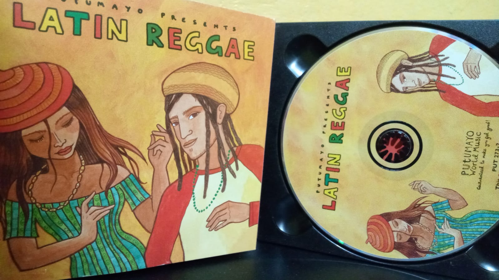 Varios – Latin Reggae. Putumayo. CD. tienda de discos en méxico formato muerto