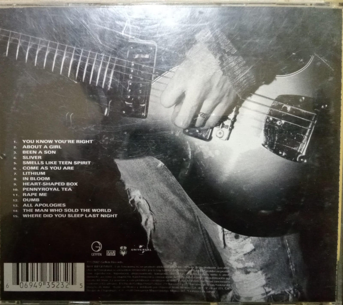 Nirvana – Nirvana. CD. tienda de discos en méxico formato muerto