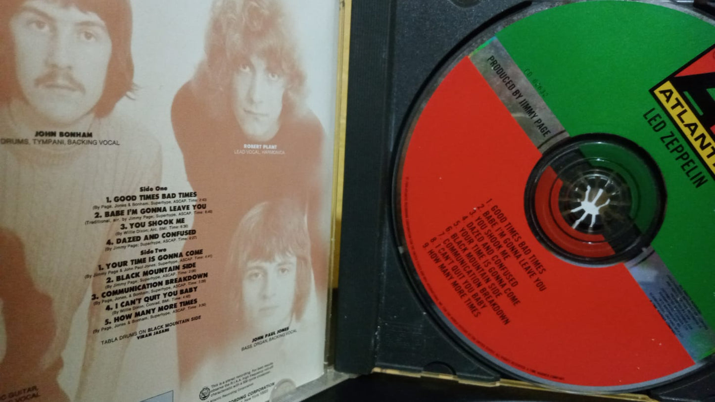 Led Zeppelin – Led Zeppelin. Cd, tienda de discos en méxico formato muerto
