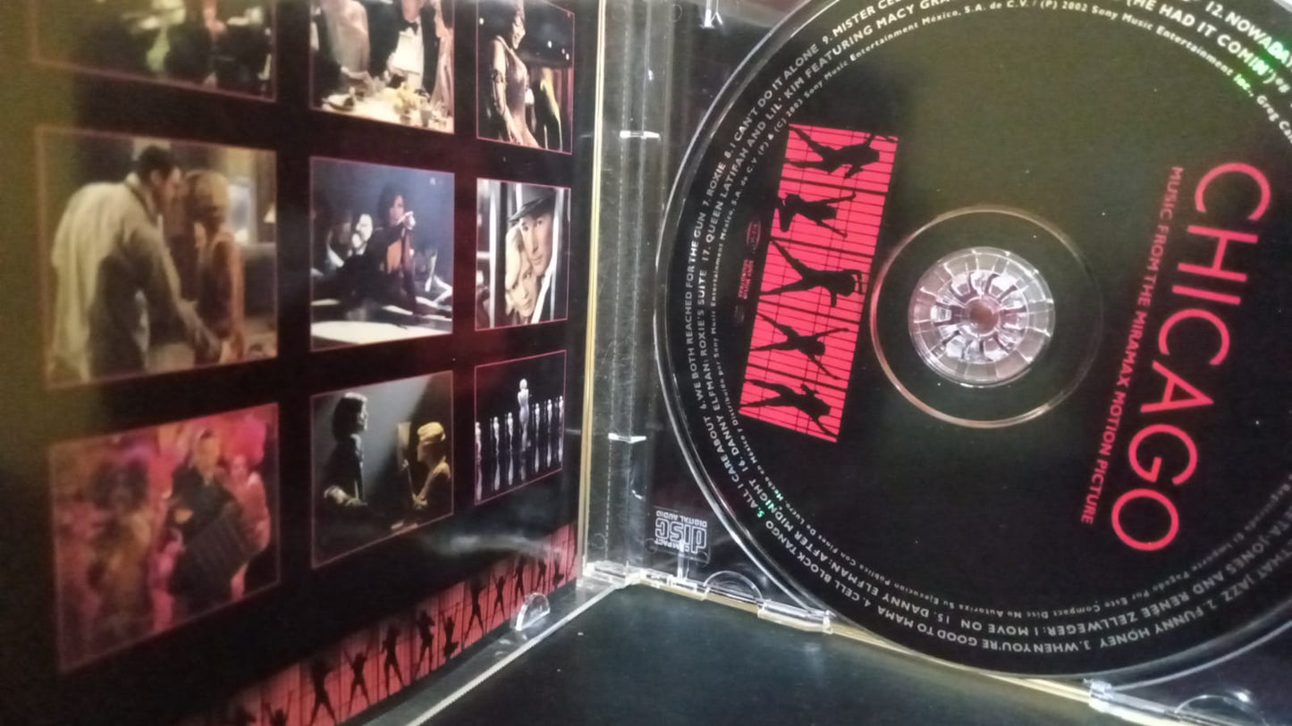 Varios – CD ost soundtrack Chicago. tienda de discos en méxico formato muerto
