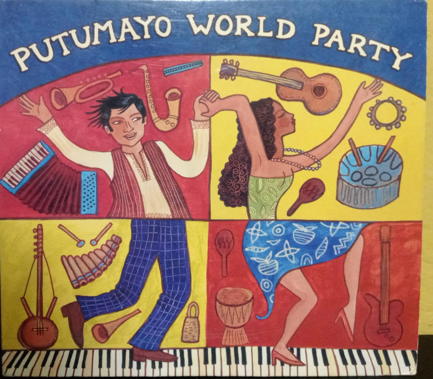 Varios – Putumayo World Party. Cd en buen estado. tienda de discos en méxico formato muerto
