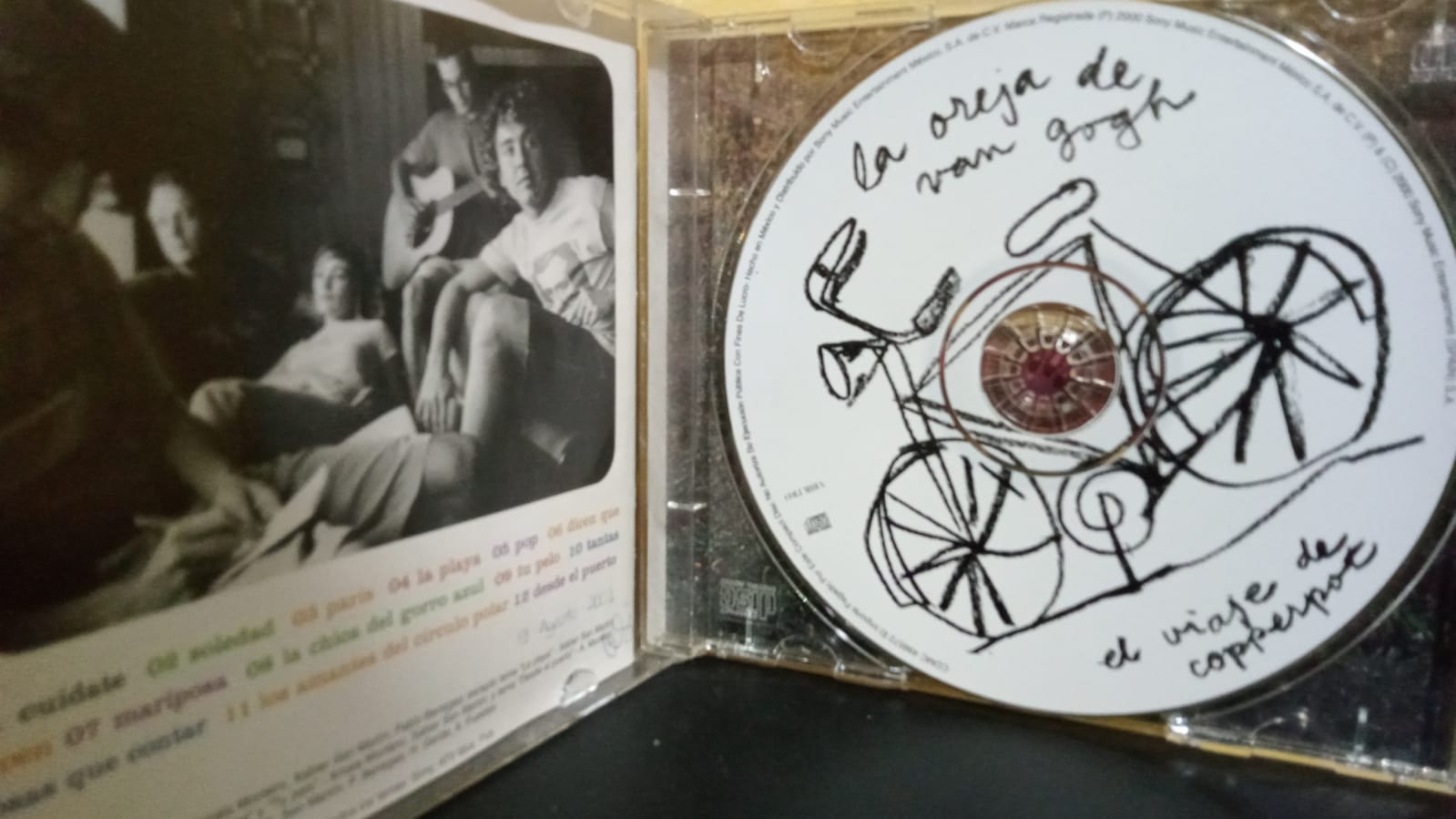 El viaje de Copperpot – La Oreja de Van Gogh. Cd en buen estado. tienda de discos en méxico formato muerto