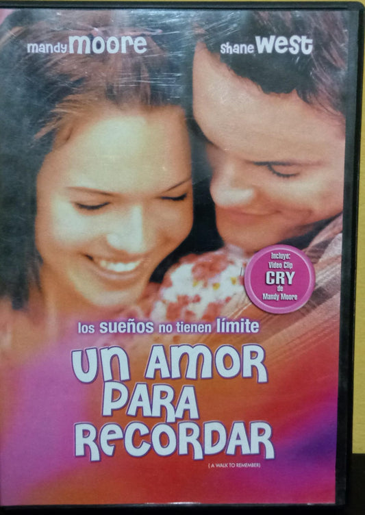 Un amor para recordar – DVD Nacional – Excelente estado. tienda de discos y películas en méxico formato muerto