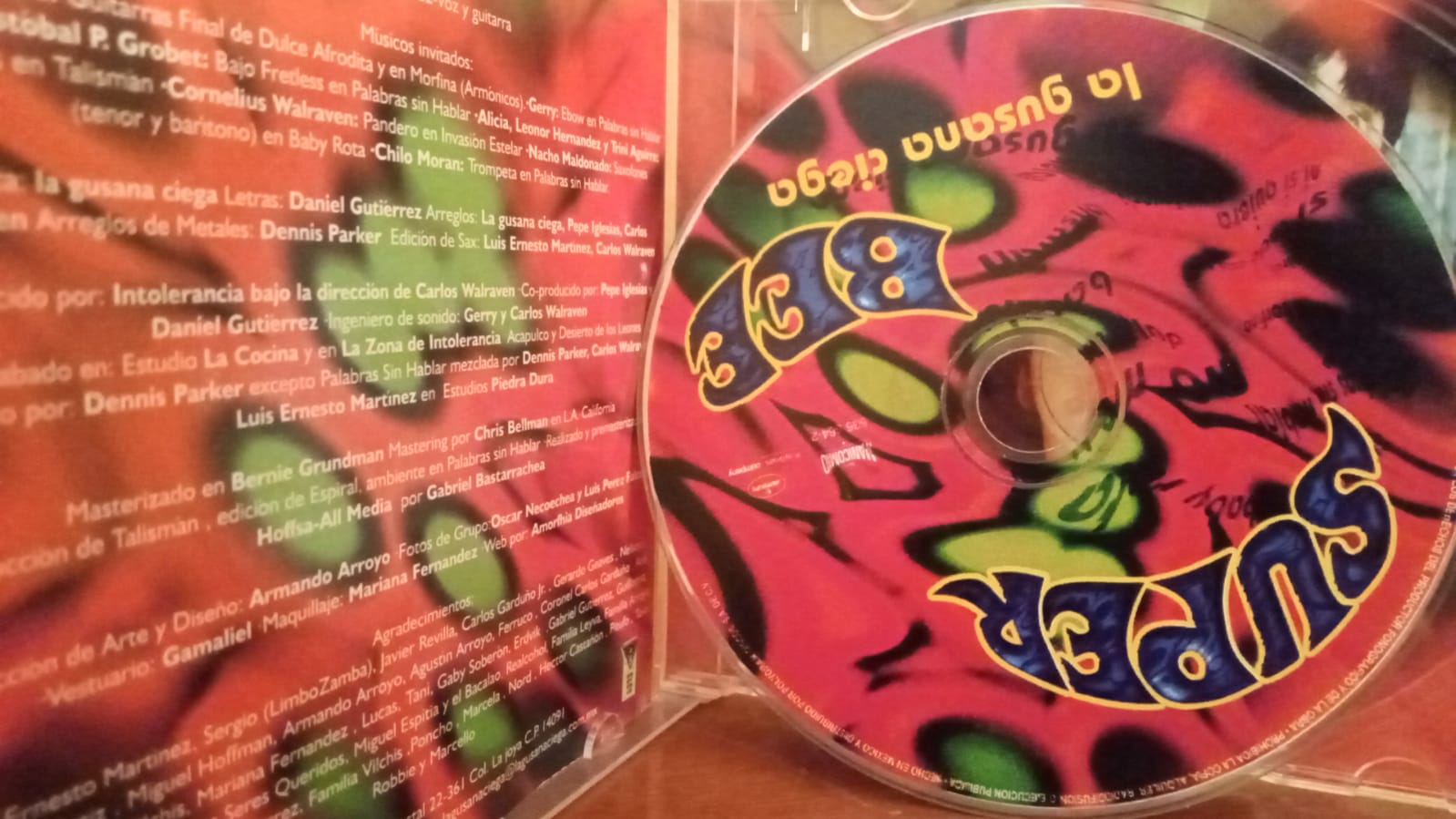 La Gusana Ciega – Super Bee. Cd. tienda de discos en méxico formato muerto