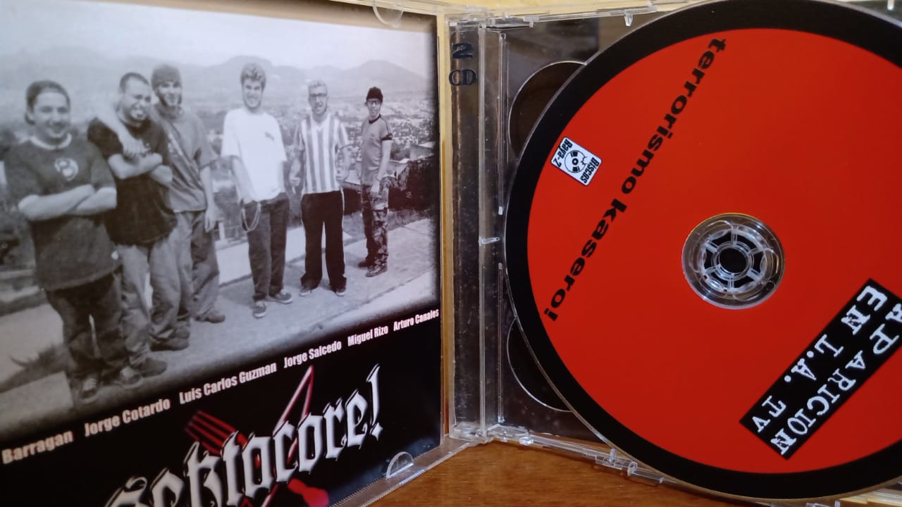 Sekta Core – Terrorismo Kasero CD/DVD. En buen estado. tienda de discos en méxico formato muerto