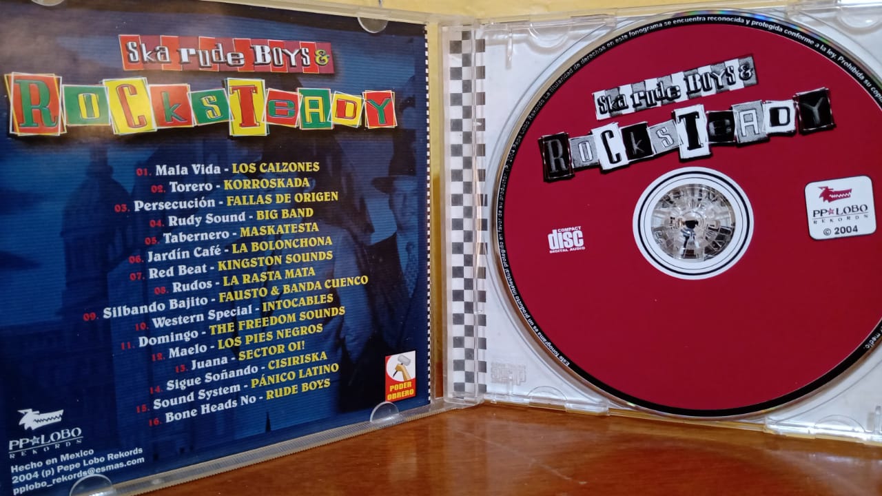 Varios – Ska Rude Boys & Rocksteady. Cd en buen estado. tienda de discos en méxico formato muerto