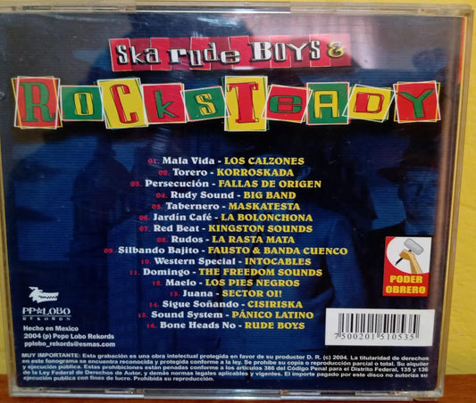 Varios – Ska Rude Boys & Rocksteady. Cd en buen estado. tienda de discos en méxico formato muerto